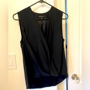 Rag & bone Black silk top